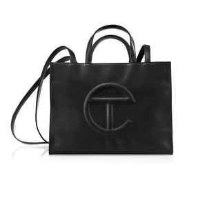 TELFAR MEDIUM SHOPPING BAG - black